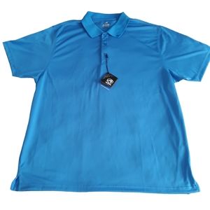 Ahead USA Extreme XL Blue Performance Polo Shirt
